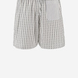 PANTALONI CORTI IN COTONE CON LOGO SOM00539AW00782 1LZ JACQUEMUS 