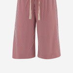 PANTALONI CORTI IN COTONE CON MOTIVO A RIGHE SOW00616AJ00286 4LR JACQUEMUS 