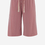PANTALONI CORTI IN COTONE CON MOTIVO A RIGHE SOW00616AJ00286 4LR JACQUEMUS 