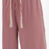 PANTALONI CORTI IN COTONE CON MOTIVO A RIGHE SOW00616AJ00286 4LR JACQUEMUS 