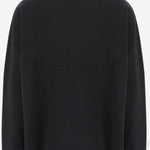 FELPA ROND CARRÉ CON COLLO DOLCEVITA E ZIP SSM00321AJ00255 990 JACQUEMUS 