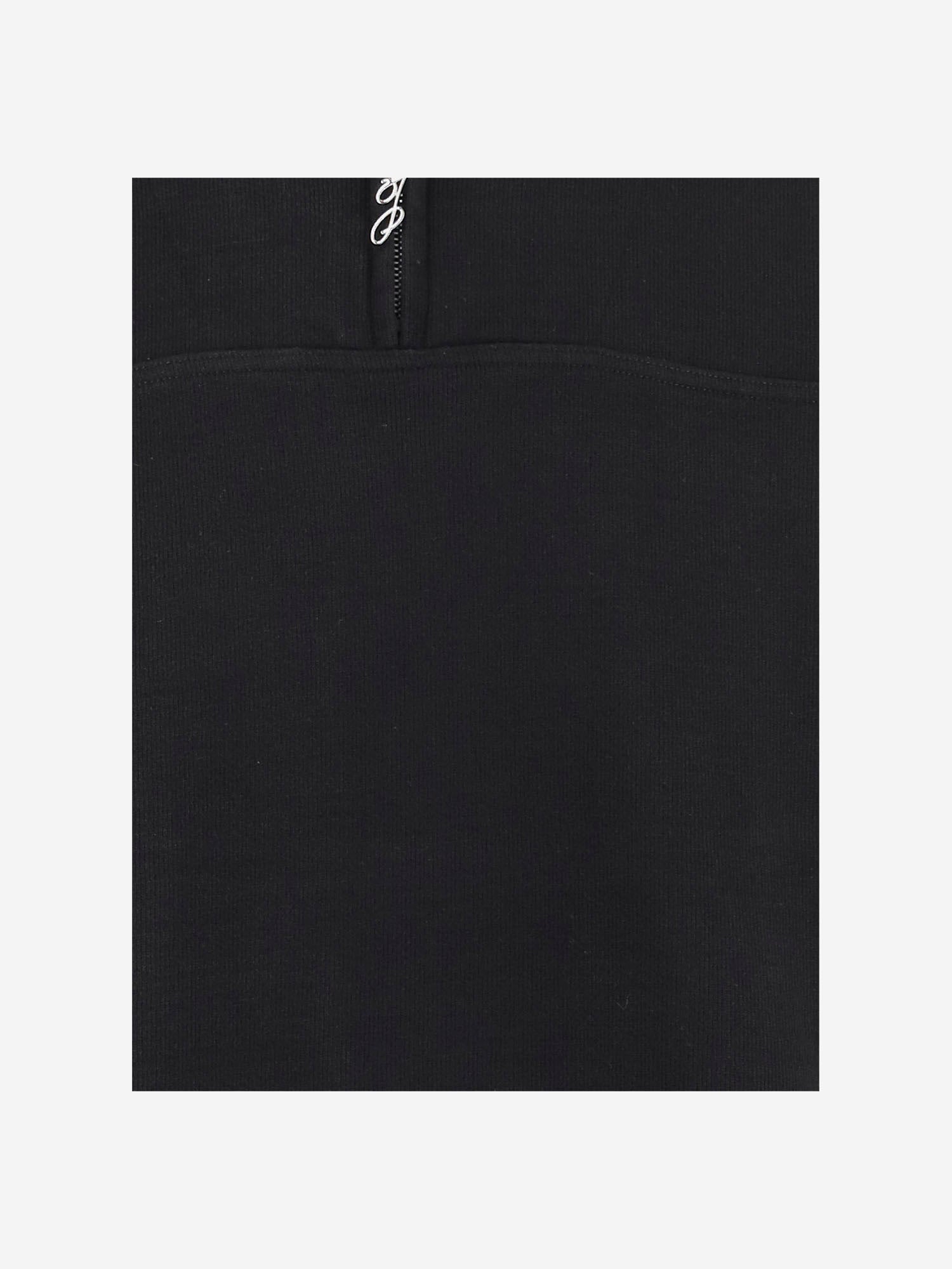 FELPA ROND CARRÉ CON COLLO DOLCEVITA E ZIP SSM00321AJ00255 990 JACQUEMUS 