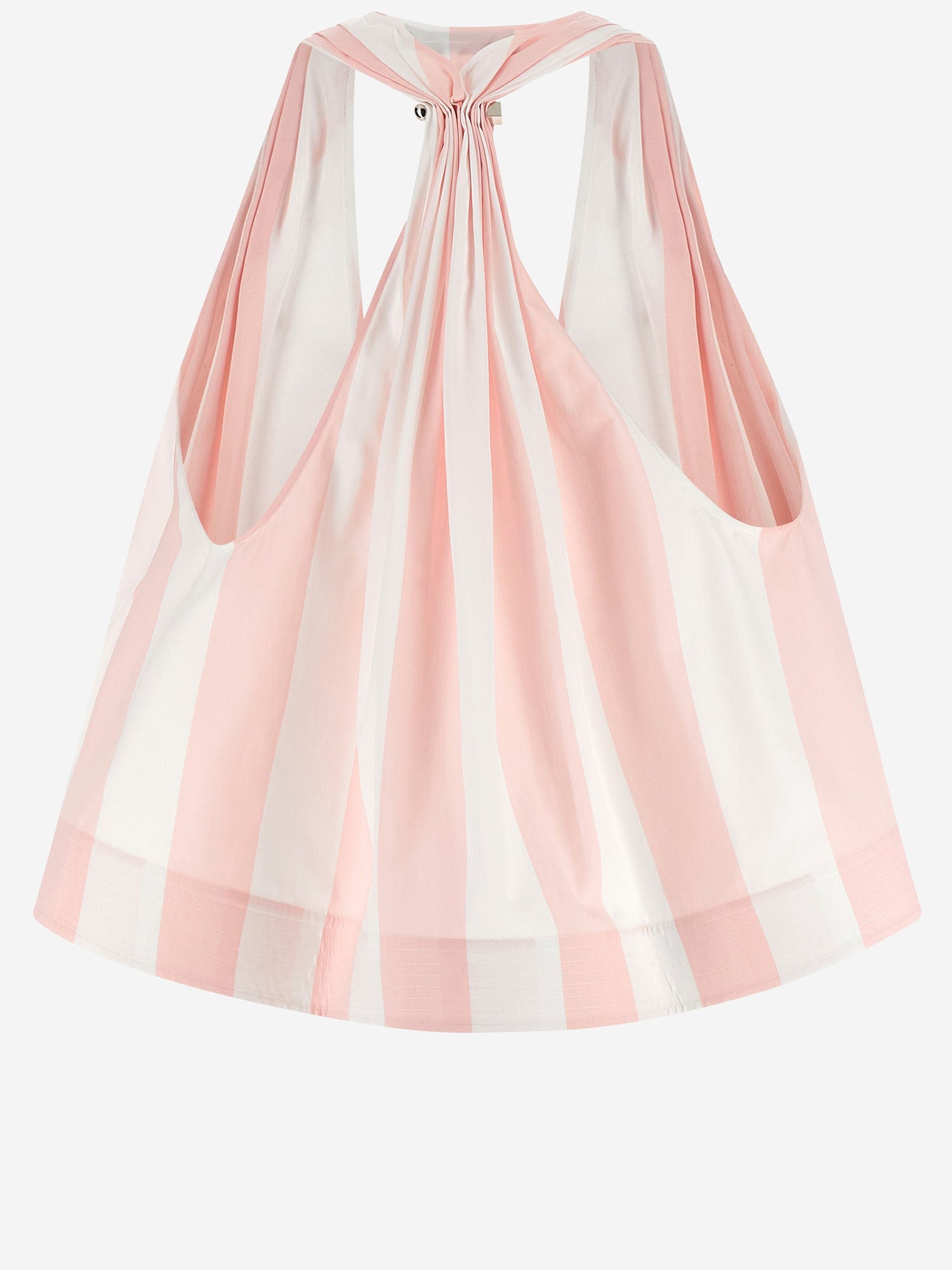 TOP IN COTONE CON MOTIVO A RIGHE TOW00115AW00796 4LS JACQUEMUS 