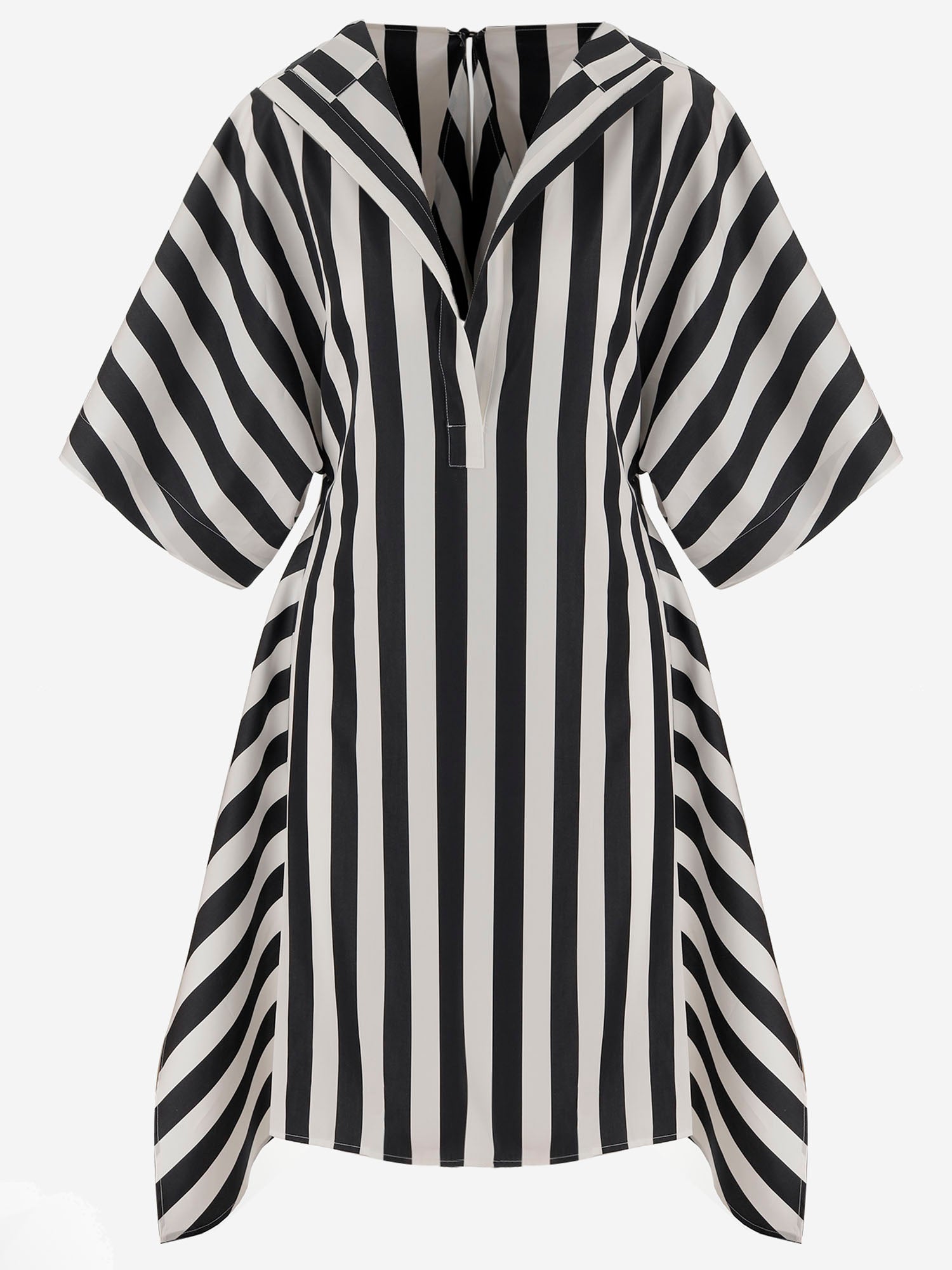ABITO A RIGHE IN COTONE E SETA TOW00889AW00797 9DL JACQUEMUS 