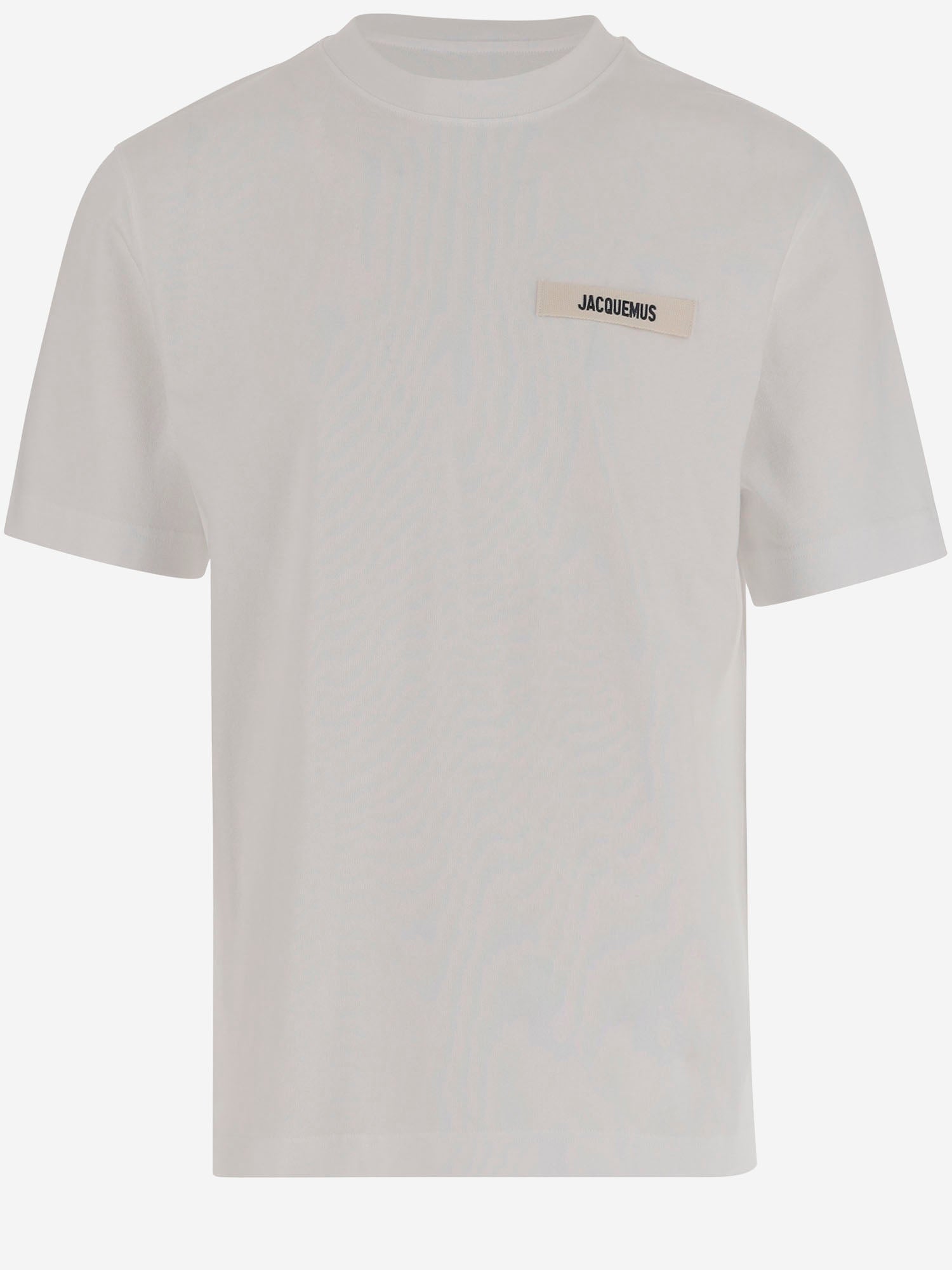 T-SHIRT IN COTONE CON LOGO TSM00133AJ00226 100 JACQUEMUS 