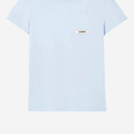 T-SHIRT IN COTONE CON LOGO TSM00133AJ00226 321 JACQUEMUS 