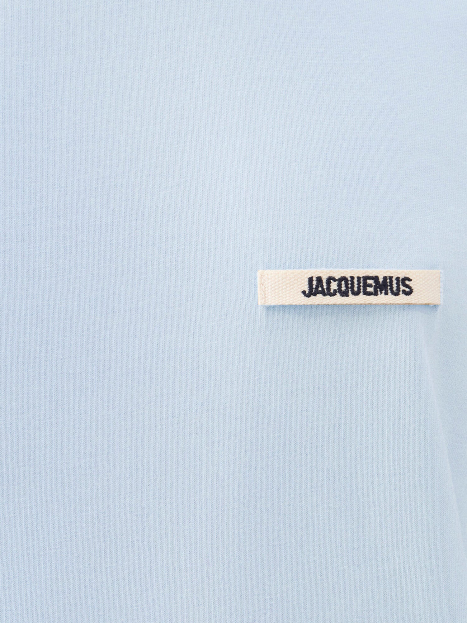 T-SHIRT IN COTONE CON LOGO TSM00133AJ00226 321 JACQUEMUS 