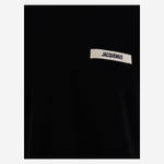 T-SHIRT IN COTONE CON LOGO TSM00133AJ00226 990 JACQUEMUS 