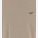 T-shirt in cotone con logo TSM00590AJ00256 150 JACQUEMUS 