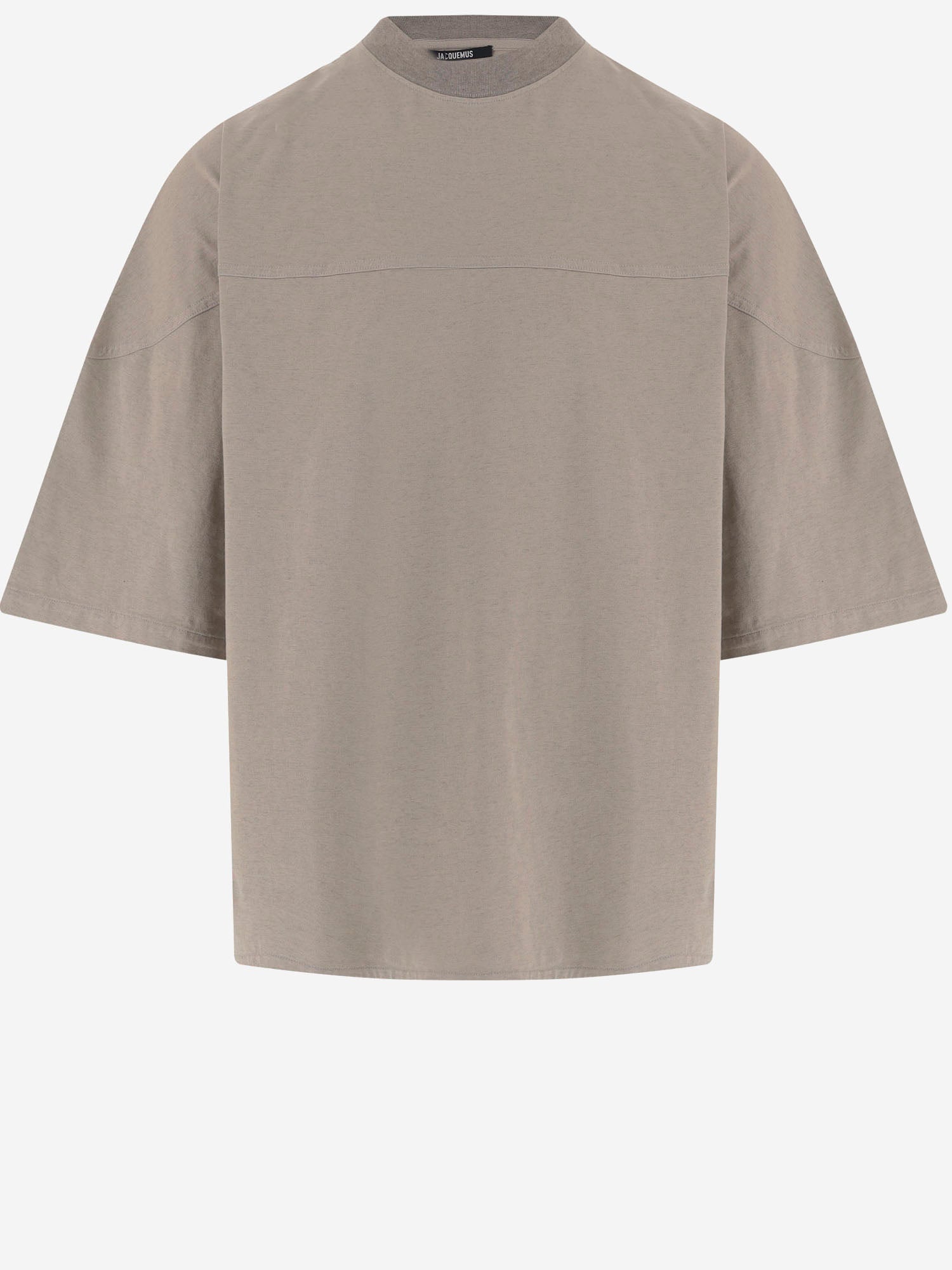 T-SHIRT IN COTONE CON LOGO POSTERIORE TSM00610AJ00029 9CL JACQUEMUS 