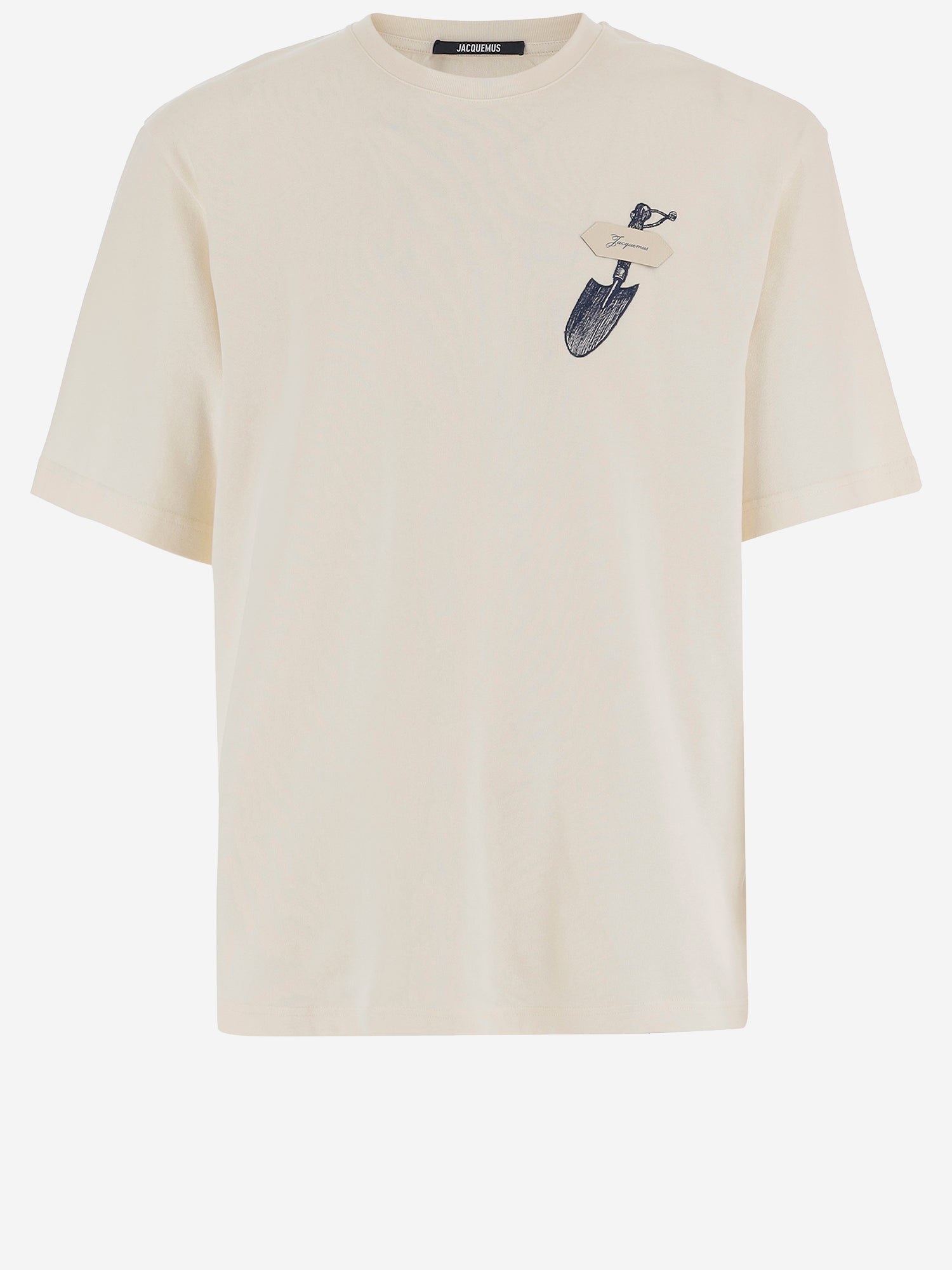 T-SHIRT IN COTONE CON LOGO TSM00623AJ00226 1NZ JACQUEMUS 