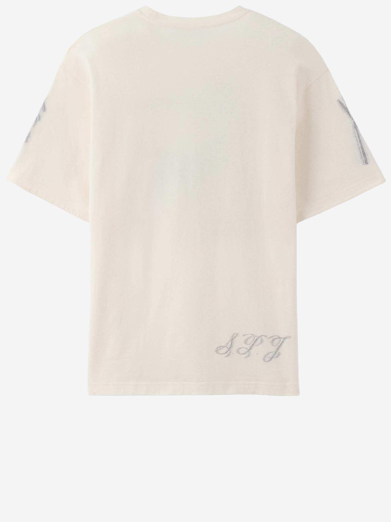 T-shirt le paysan donkey in cotone TSM00625AJ00266 1NW JACQUEMUS 
