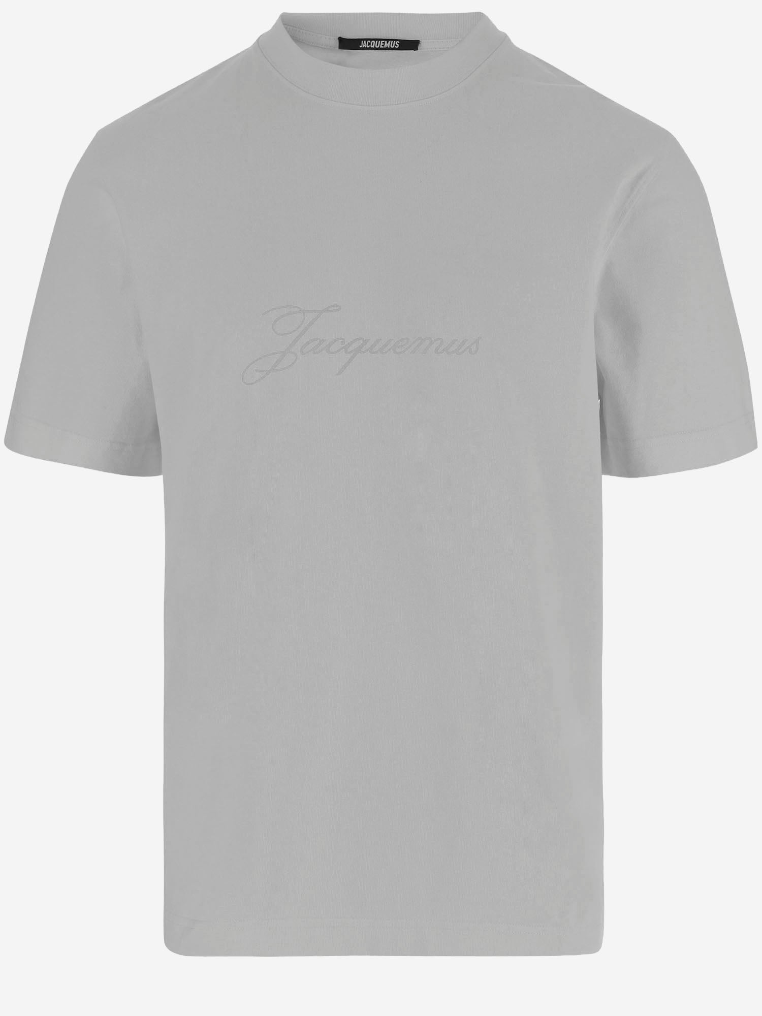 T-SHIRT IN COTONE CON LOGO TSM00631AJ00045 150 JACQUEMUS 
