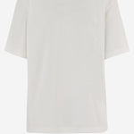 T-SHIRT IN COTONE CON LOGO TSM00643AJ00289 1NJ JACQUEMUS 