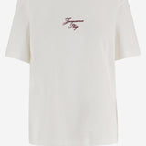 T-SHIRT IN COTONE CON LOGO TSU00320AJ00285 1NG JACQUEMUS 