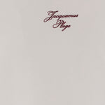 T-SHIRT IN COTONE CON LOGO TSU00320AJ00285 1NG JACQUEMUS 