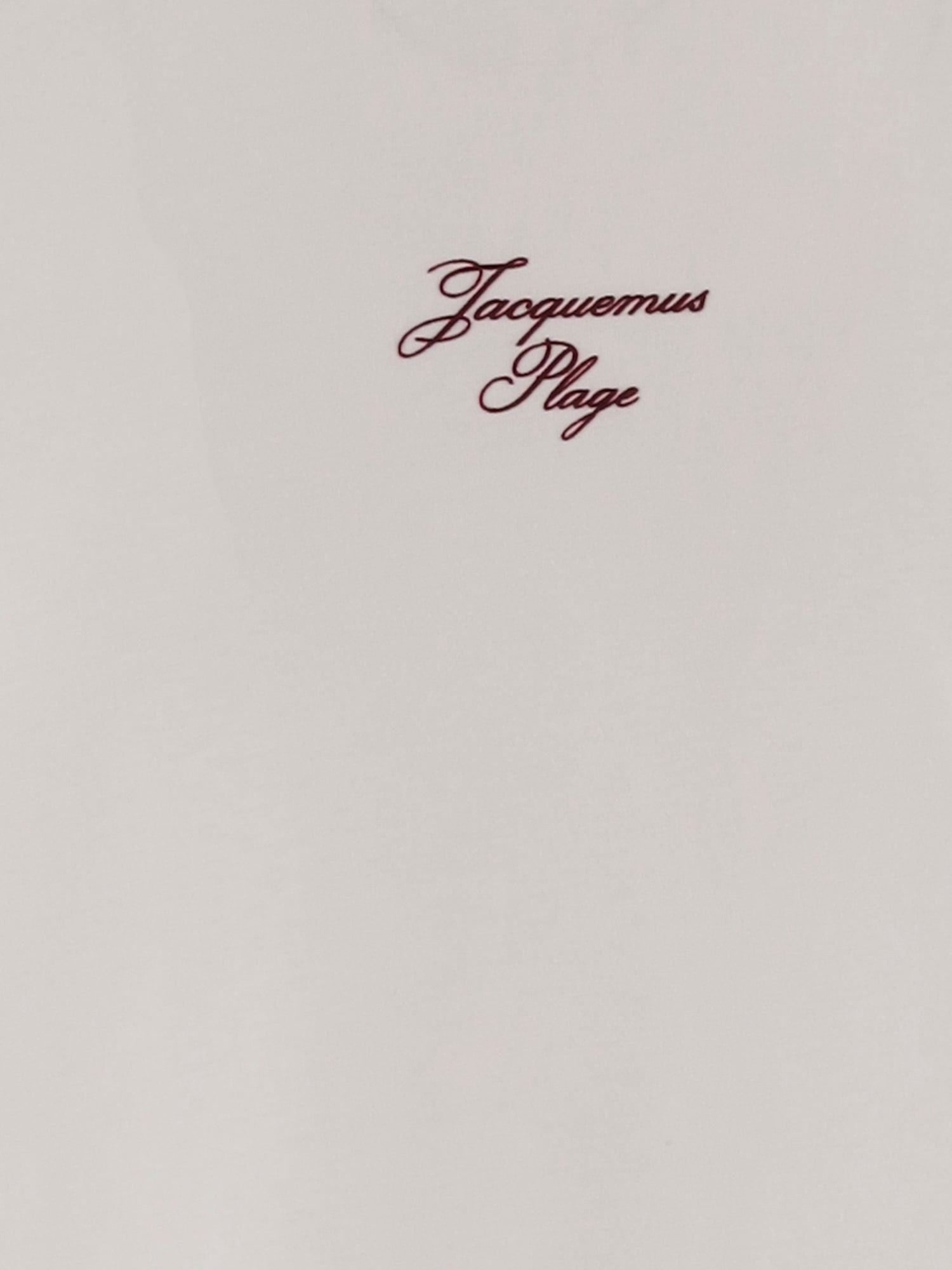 T-SHIRT IN COTONE CON LOGO TSU00320AJ00285 1NG JACQUEMUS 