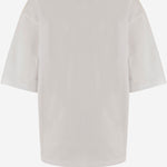 T-SHIRT IN COTONE CON LOGO TSU00321AJ00285 1NH JACQUEMUS 