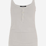 TOP IN COTONE CON MEZZA ABOTTONATURA TSW00567AJ00189 100 JACQUEMUS 