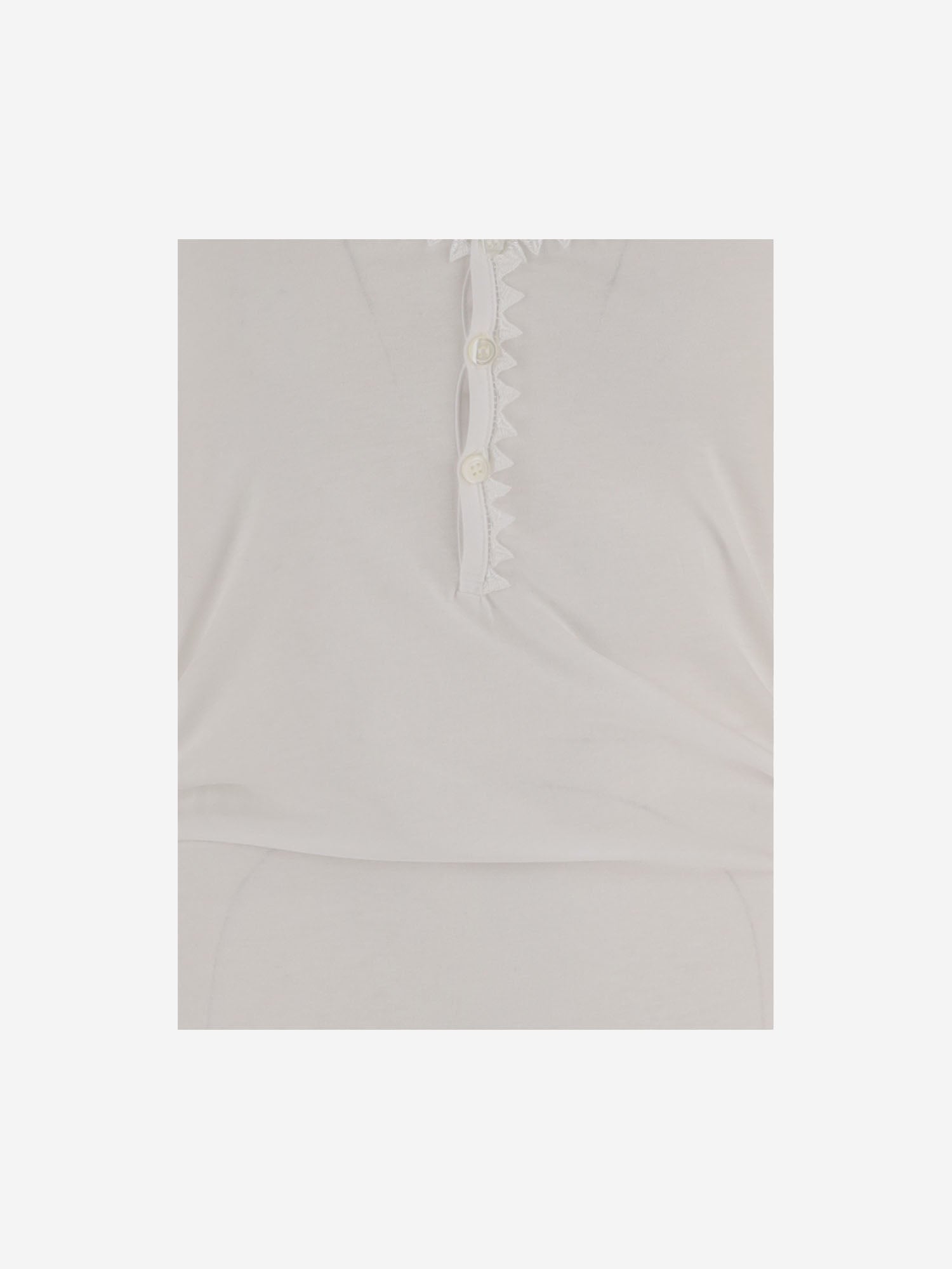 TOP IN COTONE CON MEZZA ABOTTONATURA TSW00567AJ00189 100 JACQUEMUS 