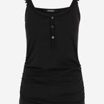 TOP IN COTONE CON MEZZA ABOTTONATURA TSW00567AJ00189 990 JACQUEMUS 
