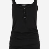 TOP IN COTONE CON MEZZA ABOTTONATURA TSW00567AJ00189 990 JACQUEMUS 