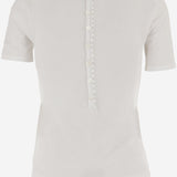 TOP IN COTONE CON BOTTONIERA POSTERIORE TSW00568AJ00189 100 JACQUEMUS 