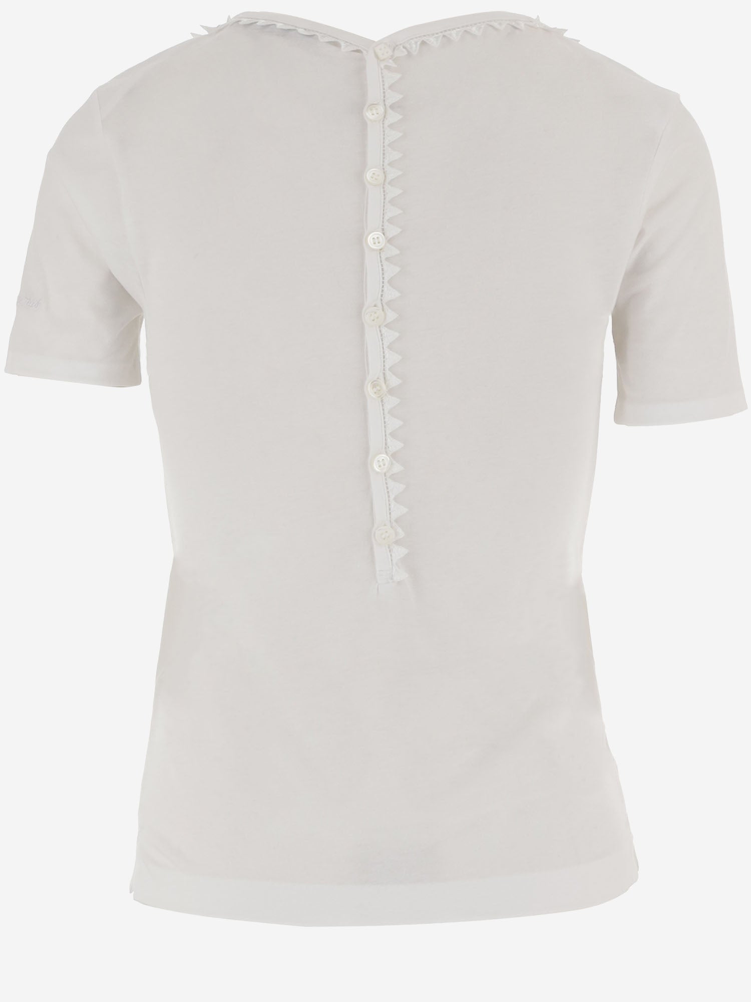 TOP IN COTONE CON BOTTONIERA POSTERIORE TSW00568AJ00189 100 JACQUEMUS 