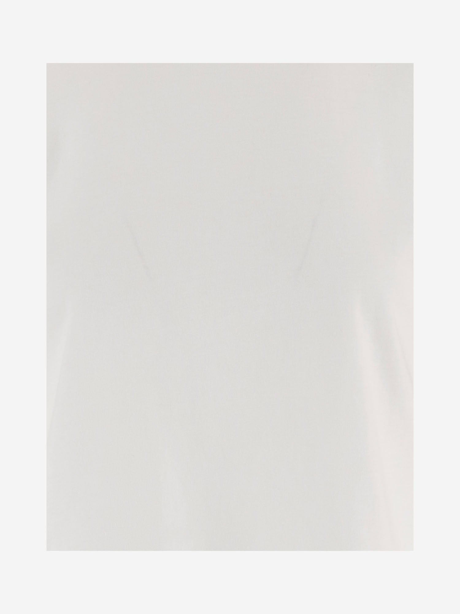 T-SHIRT IN COTONE CON LOGO POSTERIORE TSW00578AJ00029 1NV JACQUEMUS 