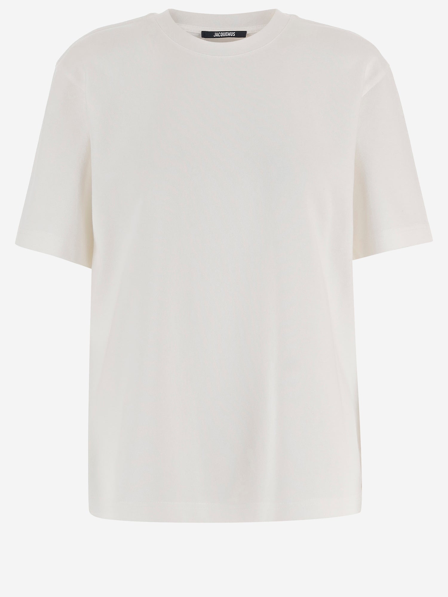 T-SHIRT IN COTONE CON LOGO TSW00585AJ00226 1OE JACQUEMUS 