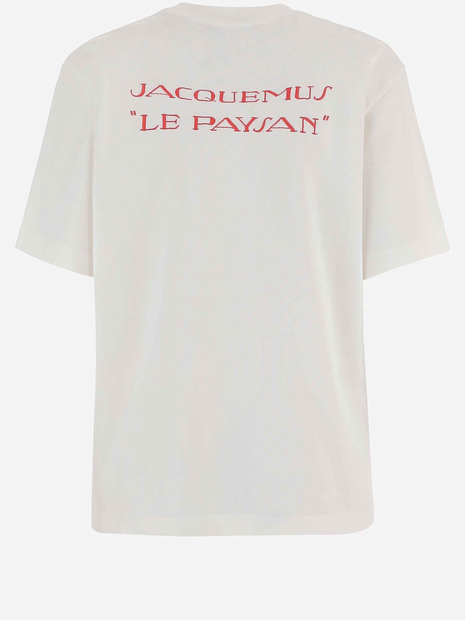 T-SHIRT IN COTONE CON LOGO TSW00585AJ00226 1OE JACQUEMUS 