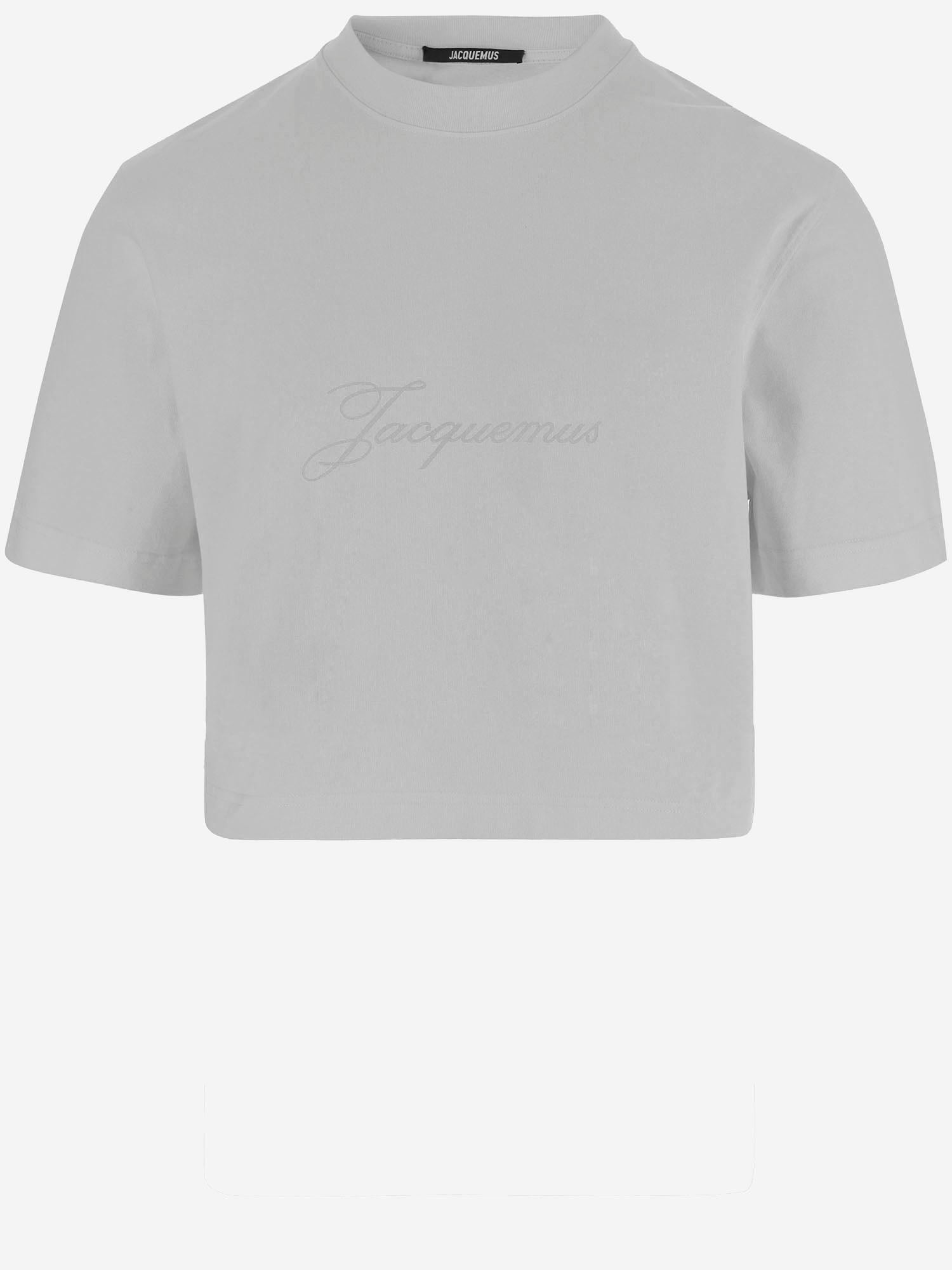 T-SHIRT IN COTONE CON LOGO TSW00590AJ00045 150 JACQUEMUS 