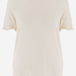 T-SHIRT IN MISTO SETA J01NF0006 J20341105 JIL SANDER 
