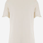 T-SHIRT IN MISTO SETA J01NF0006 J20341105 JIL SANDER 