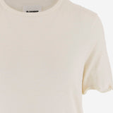 T-SHIRT IN MISTO SETA J01NF0006 J20341105 JIL SANDER 