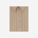 ABITO LUNGO IN COTONE CON MOTIVO A RIGHE J02CT0599 J45328273 JIL SANDER 