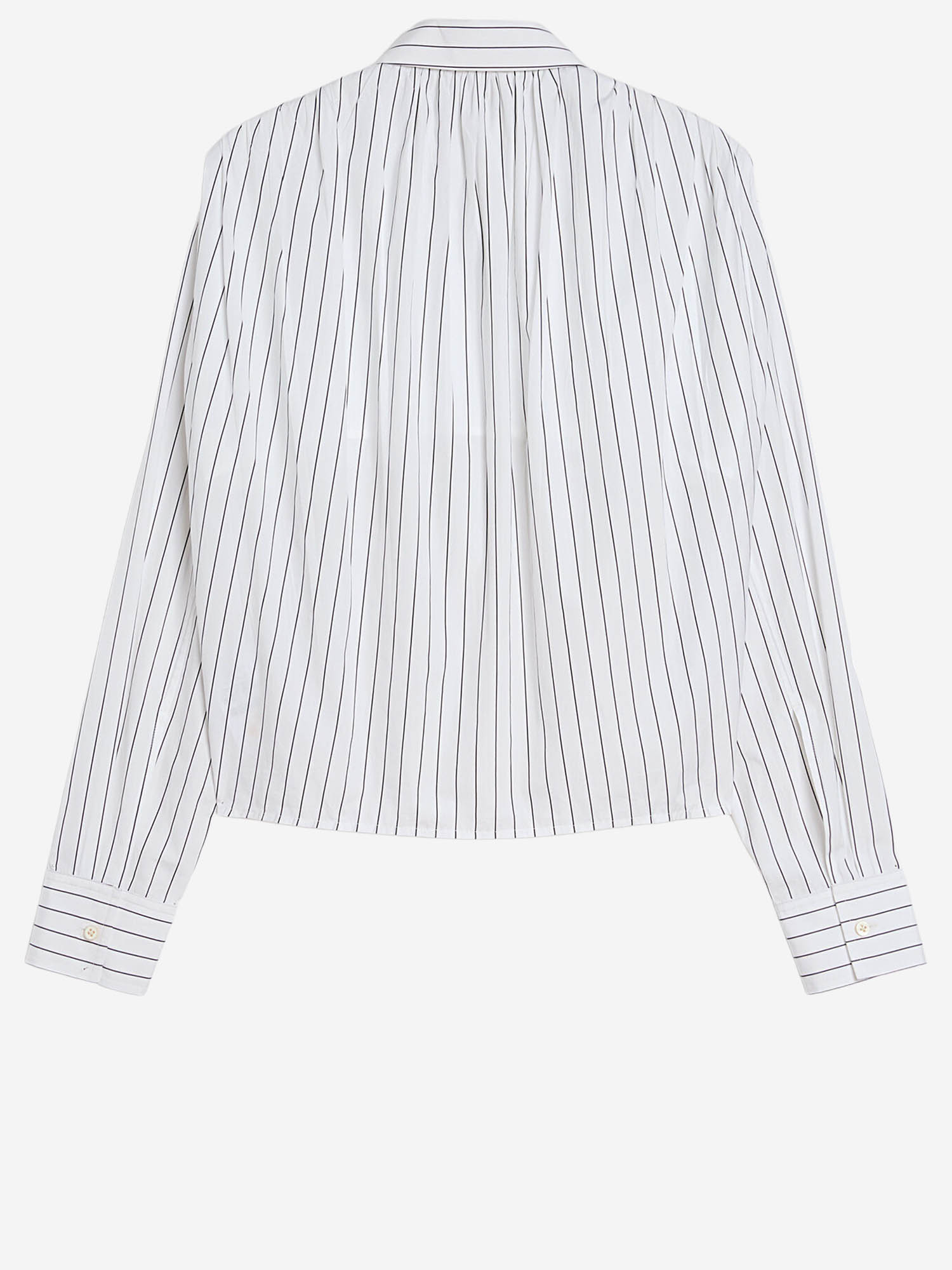 CAMICIA IN COTONE A RIGHE J02DL0281 J45329154 JIL SANDER 