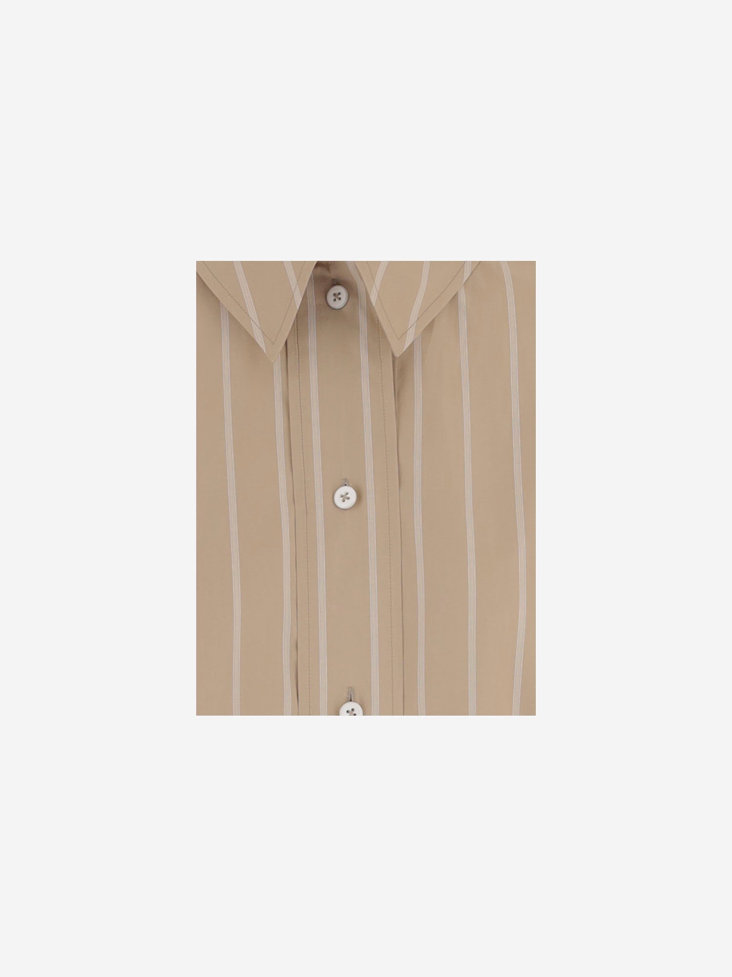 CAMICIA IN COTONE CON MOTIVO A RIGHE J02DL0289 J45328273 JIL SANDER 