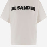 T-SHIRT IN COTONE CON LOGO J02GC0140 J20347102 JIL SANDER 