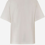 T-SHIRT IN COTONE CON LOGO J02GC0140 J20347102 JIL SANDER 