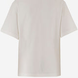 T-SHIRT IN COTONE CON LOGO J02GC0140 J20347102 JIL SANDER 