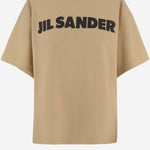 T-SHIRT IN COTONE CON LOGO J02GC0140 J20348273 JIL SANDER 