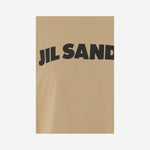 T-SHIRT IN COTONE CON LOGO J02GC0140 J20348273 JIL SANDER 
