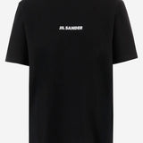 T-SHIRT IN COTONE CON LOGO J02GC0142 J20103001 JIL SANDER 