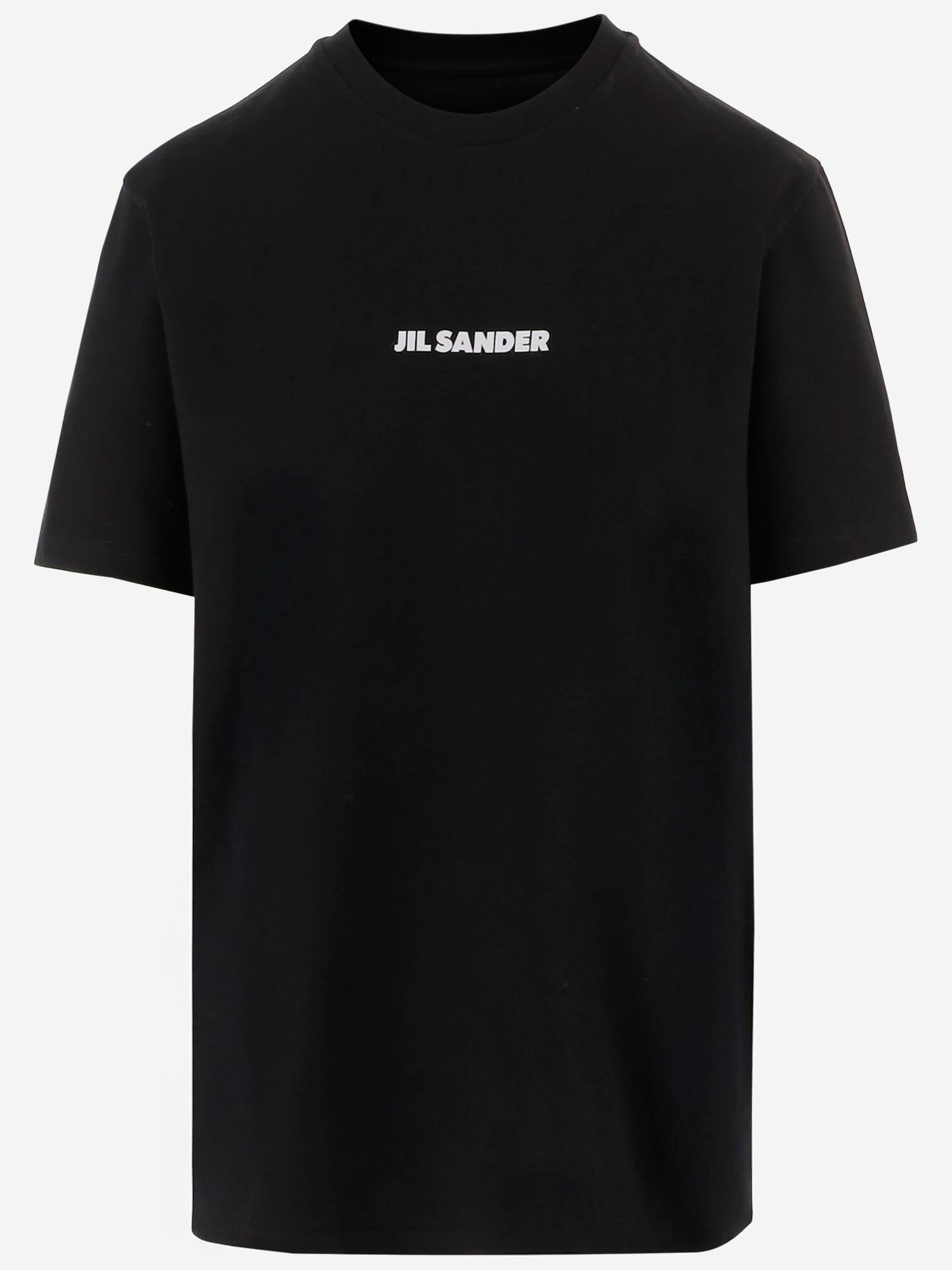 T-SHIRT IN COTONE CON LOGO J02GC0142 J20103001 JIL SANDER 