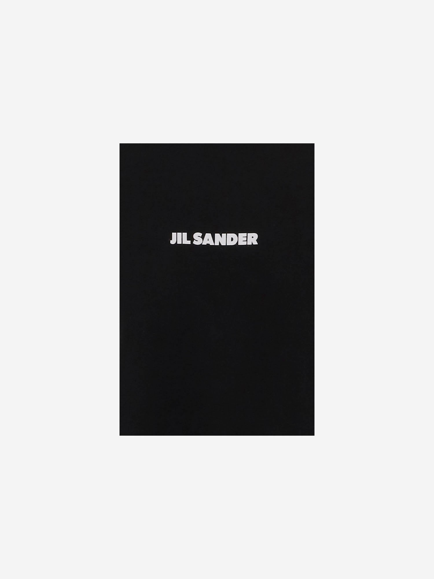 T-SHIRT IN COTONE CON LOGO J02GC0142 J20103001 JIL SANDER 