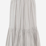 GONNA IN COTONE CON MOTIVO A RIGHE J02MA0373 J45329154 JIL SANDER 