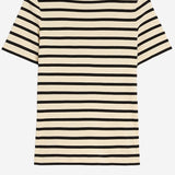 T-SHIRT IN COTONE CON MOTIVO A RIGHE J40GC0111 J46497080 JIL SANDER 