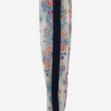 PANTALONI IN NYLON STRETCH CON MOTIVO FLOREALE 80OAAE11 CF120R86 JUST CAVALLI 