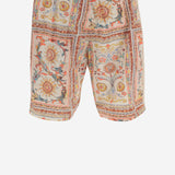 PANTALONI CORTI CON STAMPA ORNAMENTALE 80OAD334 CQDP3R85 JUST CAVALLI 